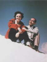 w. Gianna i Piotr jako narzeczeni w kwietniu 1955 r. w Livrio